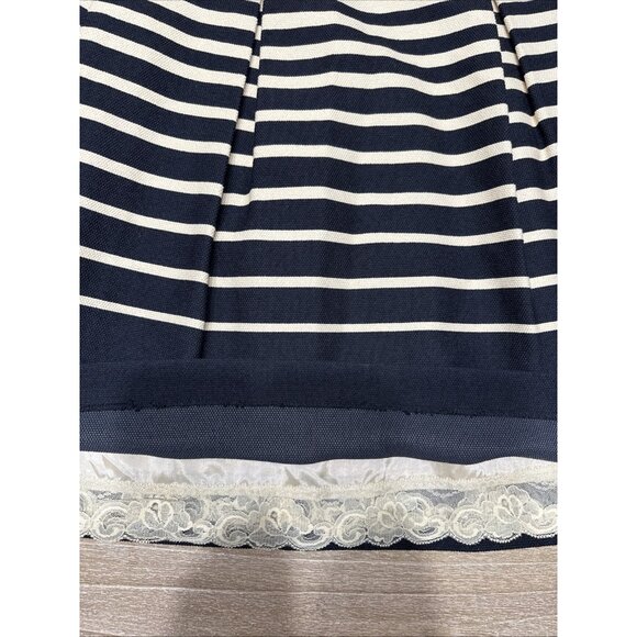 Trina Turk Size 6 Strapless Dress in Ivory and Black - Picture 5 of 9